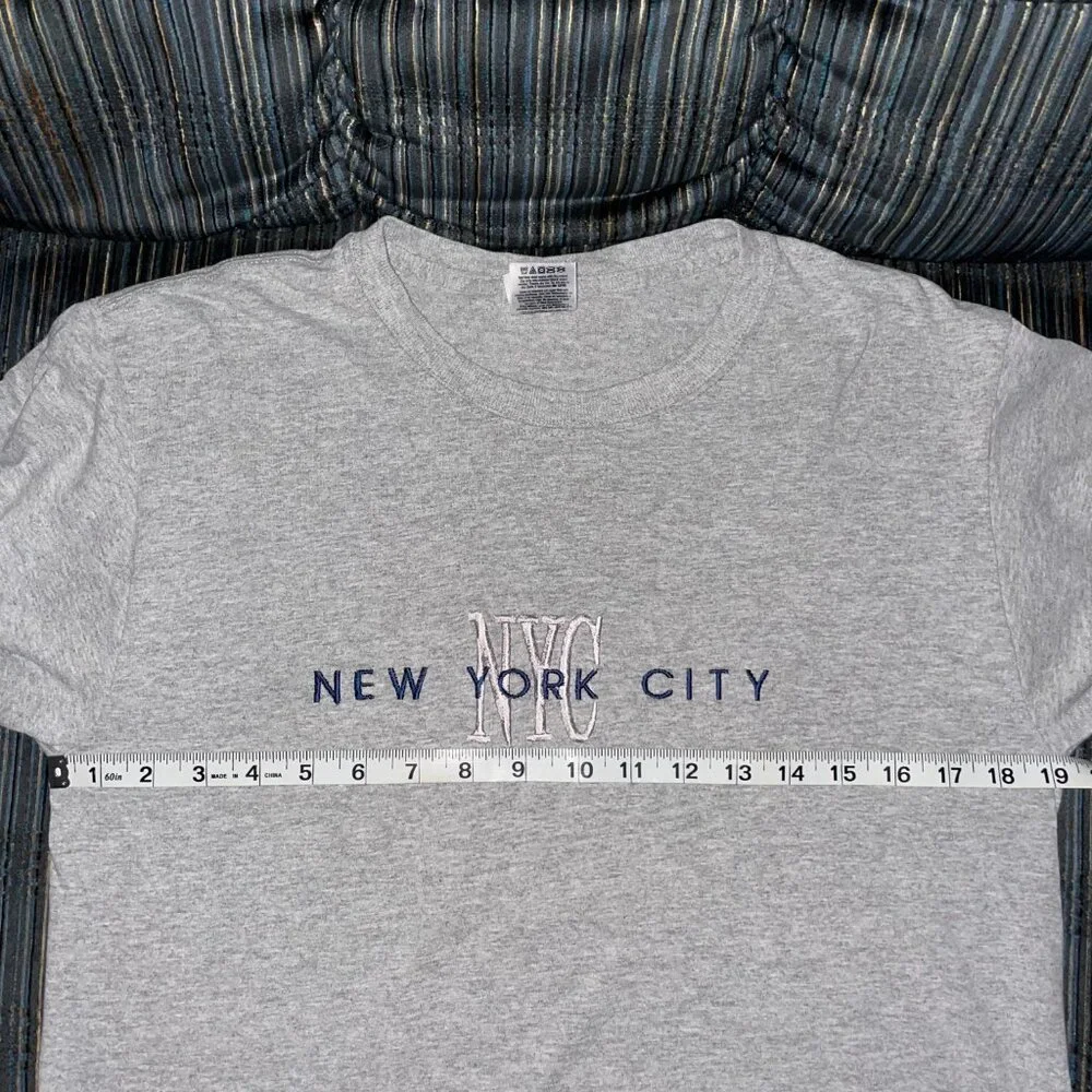 nyc embroidered tee - Picture 5 of 6